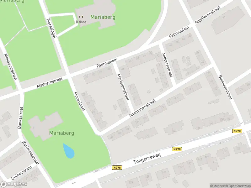 Brandweer met grote spoed naar de Marjoleinstraat in Maastricht vanwege voertuigbrand