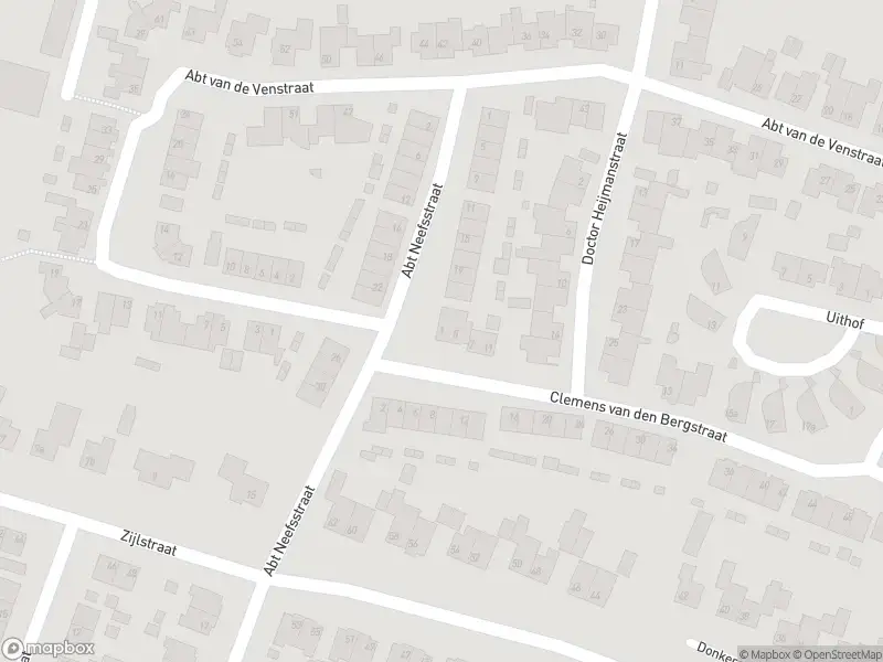 Politie naar de Clemens van den Bergstraat in Heeswijk-Dinther vanwege overval