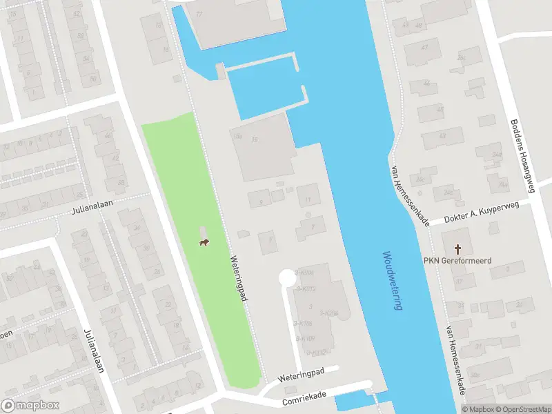 Overlastmelding Weteringpad in Woubrugge