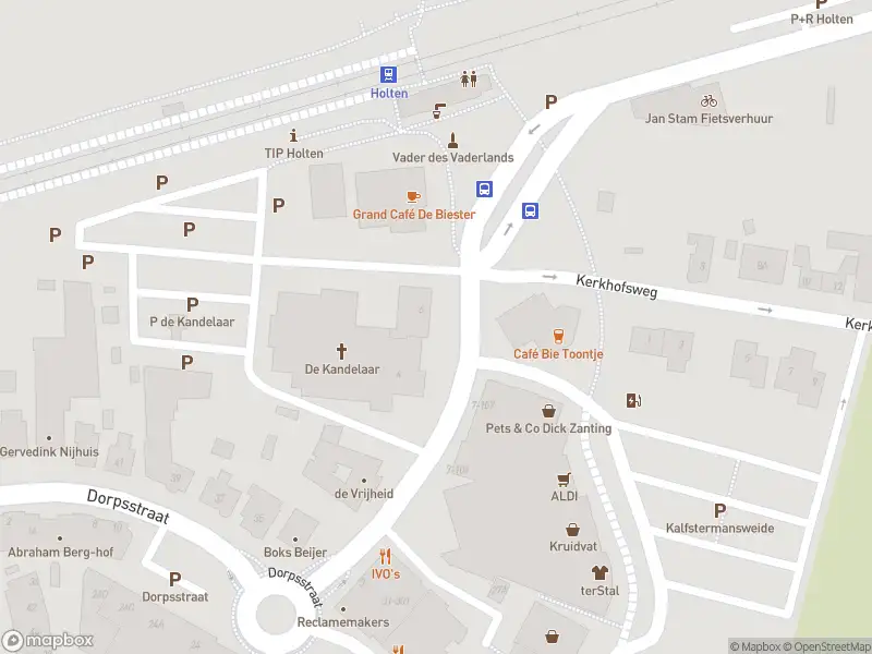 Politie naar de Stationsstraat in Holten vanwege aanrijding met letsel
