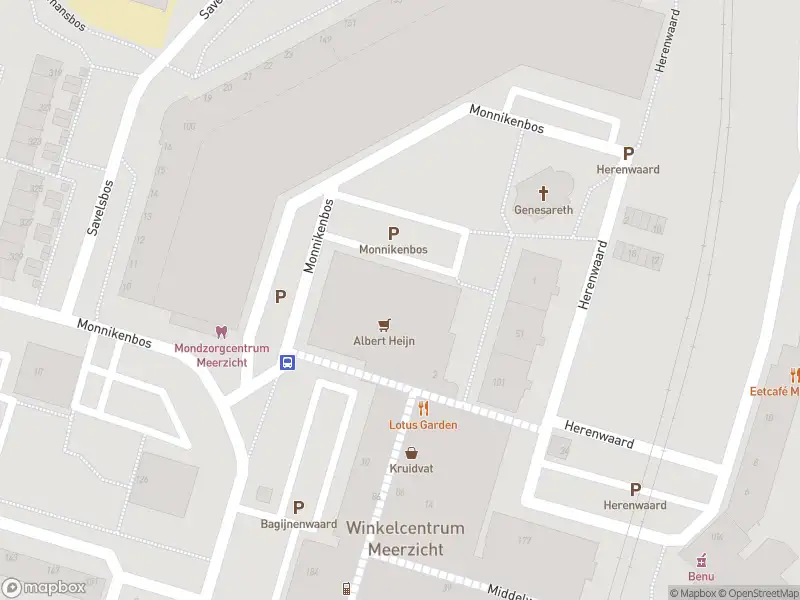 Ambulance met grote spoed naar de Monnikenbos in Zoetermeer