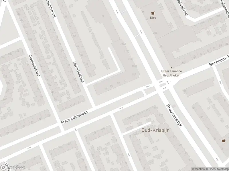 112 melding Overlastmelding Frans Lebretlaan in Dordrecht gesloten