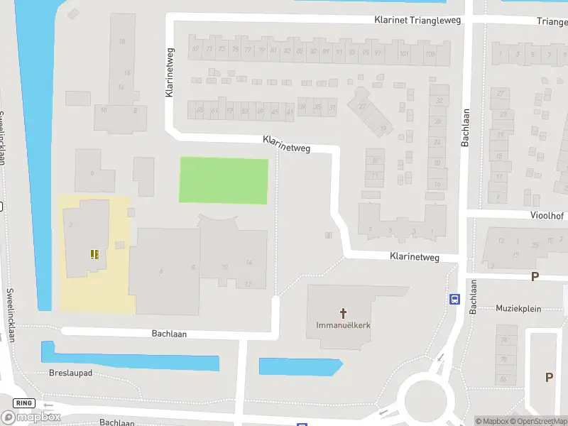 Politie naar de Bachlaan in Barendrecht vanwege ongeval met letsel