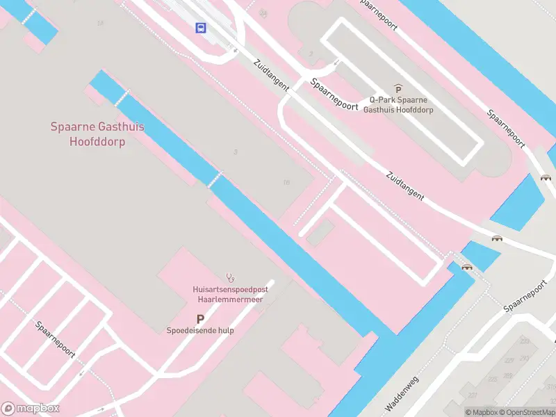 Ambulance met gepaste spoed naar de Spaarnepoort in Hoofddorp