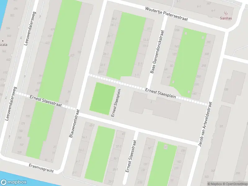 Brandweer met gepaste spoed naar de De Leeuw van Vlaanderenstraat in Amsterdam