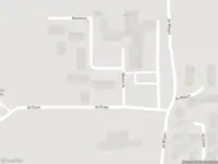 Brandweer met grote spoed naar de Menterne in Wagenborgen vanwege gebouwbrand