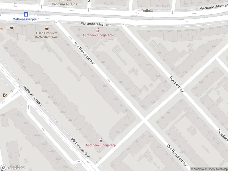 Politie naar de Vierambachtsstraat in Rotterdam