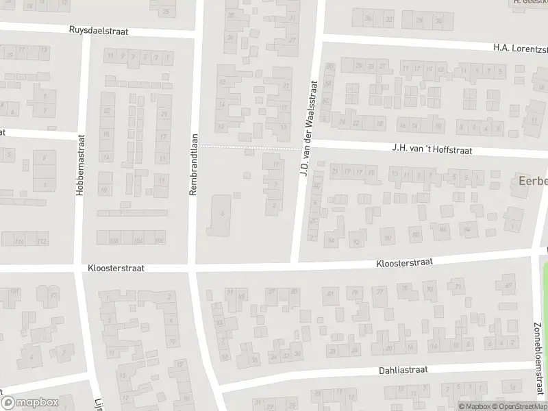 Overlastmelding J.D. van der Waalsstraat in Eerbeek