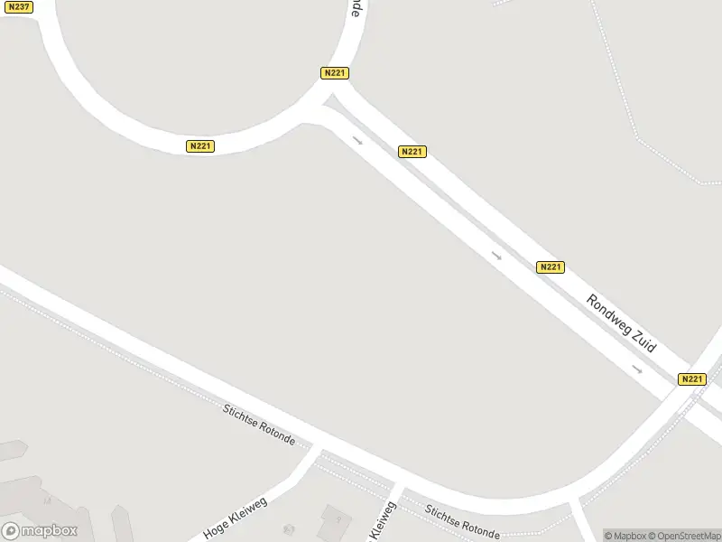Politie naar de Stichtse Rotonde in Amersfoort vanwege aanrijding met letsel