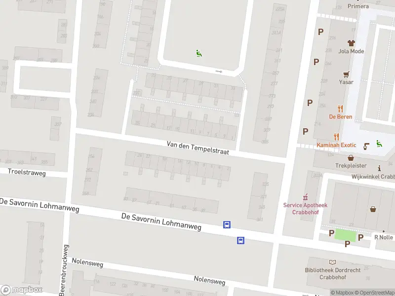 Overlastmelding Van den Tempelstraat in Dordrecht