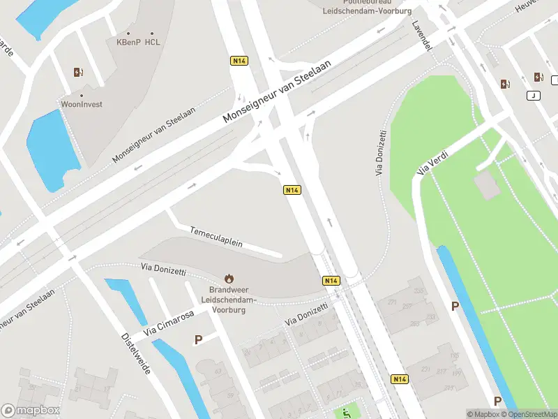 Ambulance met grote spoed naar de Via Verdi in Voorburg
