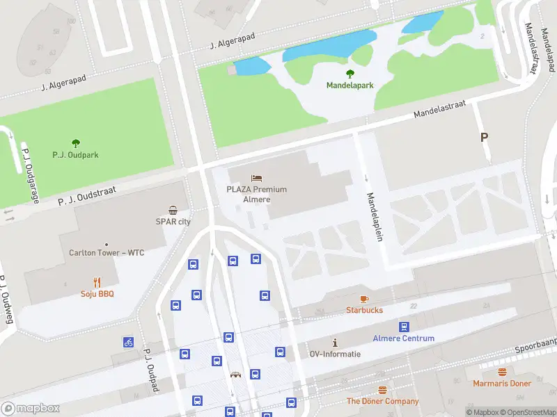 Brandweer met gepaste spoed naar de Mandelaplein in Almere vanwege een liftopsluiting