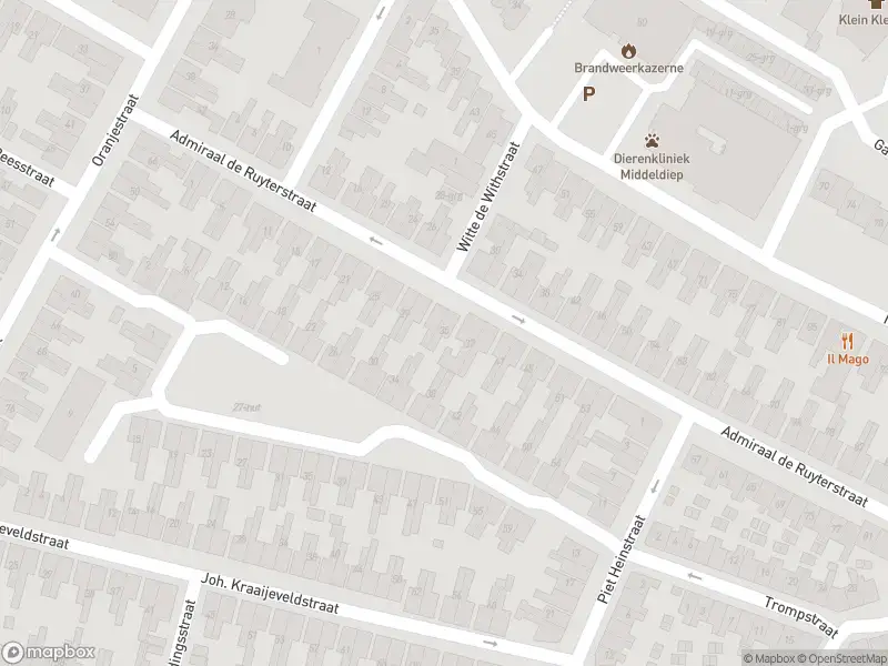 112 melding Overlastmelding Admiraal de Ruyterstraat in Sliedrecht gesloten