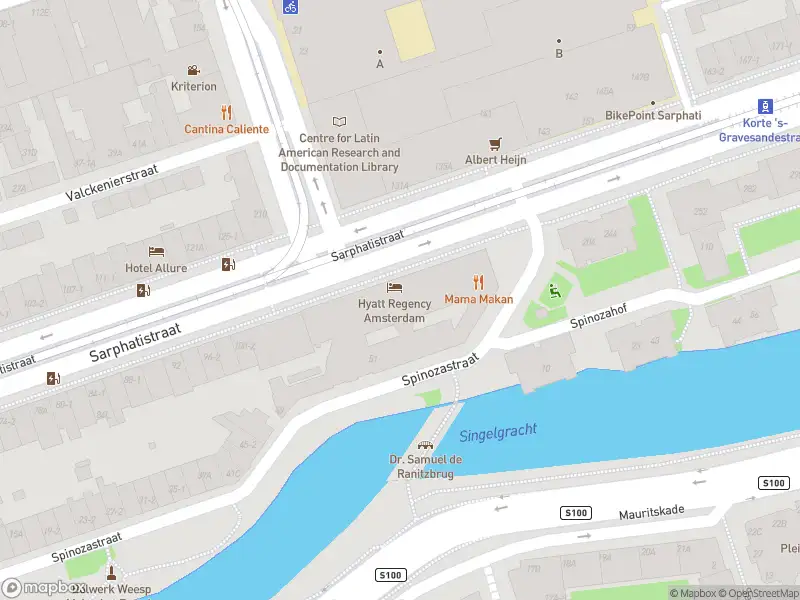 Overlastmelding Sarphatistraat in Amsterdam