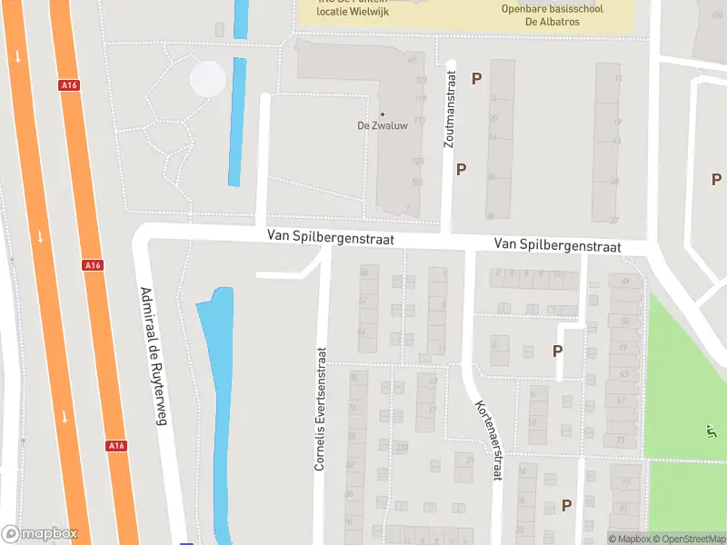 Ambulance met gepaste spoed naar de Cornelis Evertsenstraat in Dordrecht