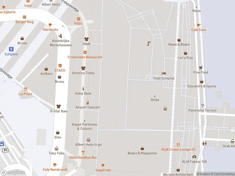 Ambulance met gepaste spoed naar de Vertrekpassage in Schiphol