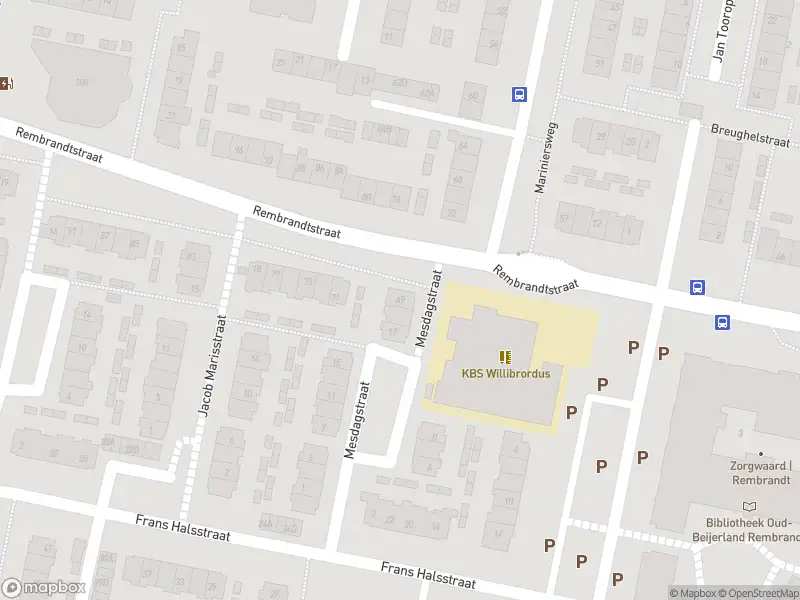 Ambulance met grote spoed naar de Rembrandtstraat in Oud-Beijerland