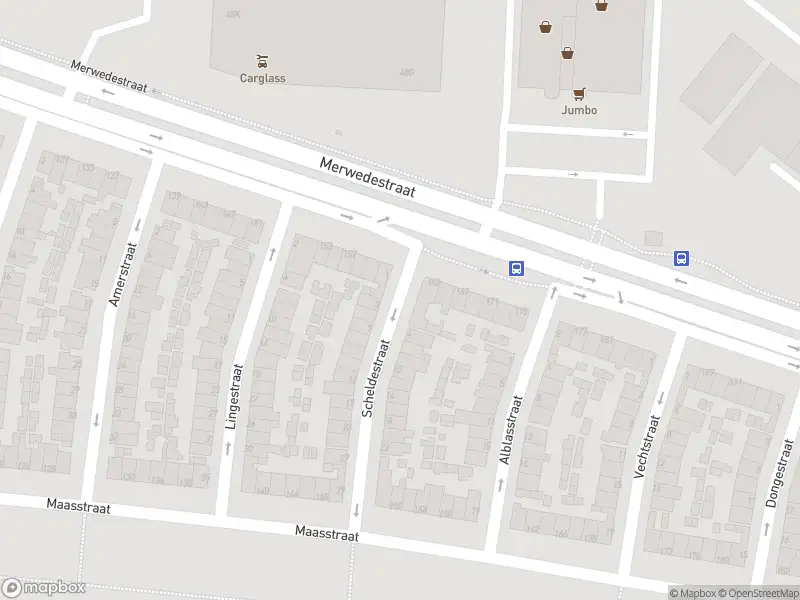 Ambulance met gepaste spoed naar de Scheldestraat in Dordrecht