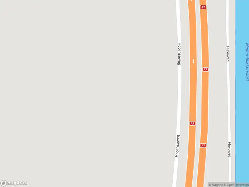 Ambulance naar de Flevoweg in Middenmeer