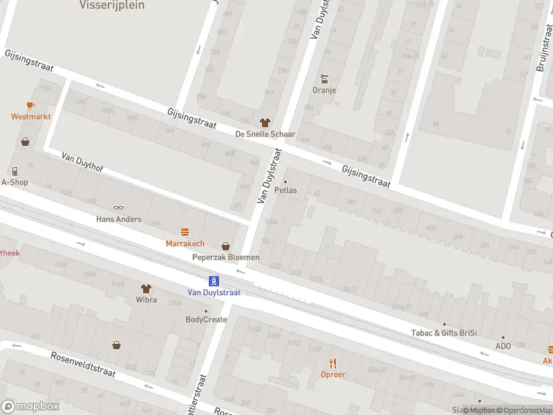 112 melding Ambulance met gepaste spoed naar de Van Duylstraat in Rotterdam