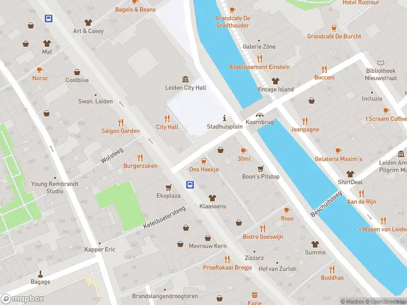 Ambulance met gepaste spoed naar de Koornbrugsteeg in Leiden