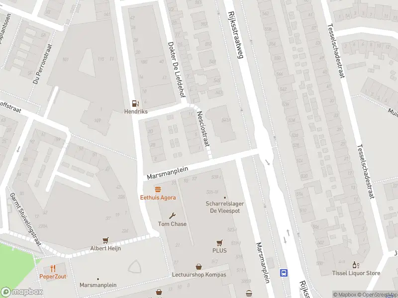 Ambulance met gepaste spoed naar de Nesciostraat in Haarlem
