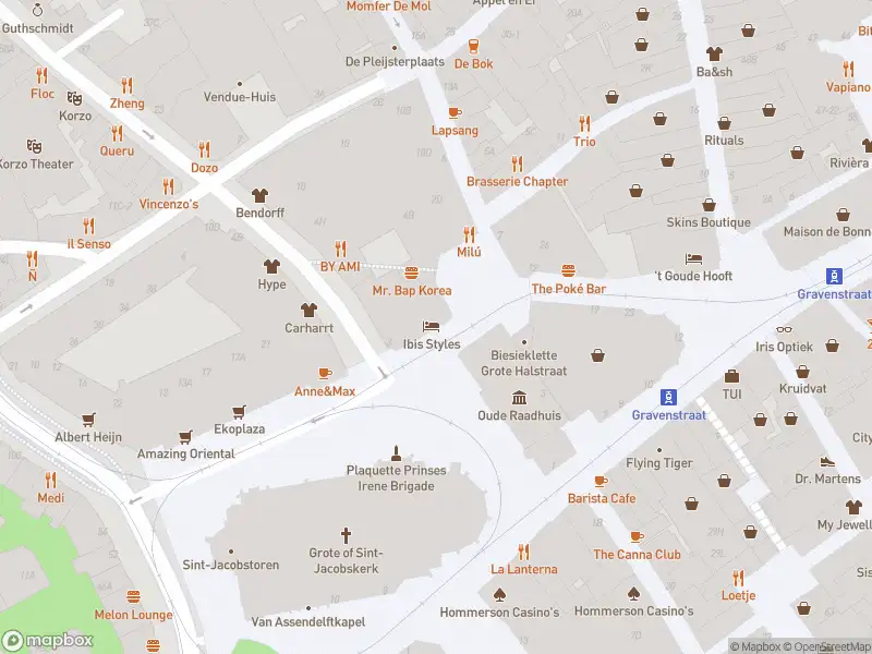 Ambulance met gepaste spoed naar de Kerkplein in 's-Gravenhage