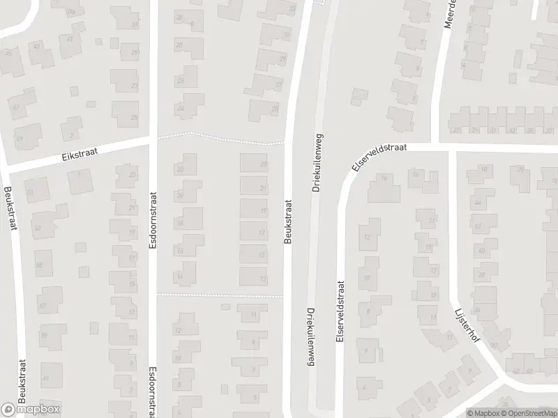 Brandweer met gepaste spoed naar de Beukstraat in Elsloo vanwege een buitenbrand