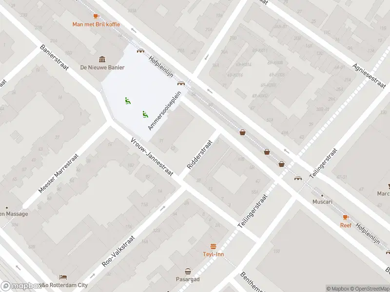 Politie naar de Ridderstraat in Rotterdam vanwege steekincident