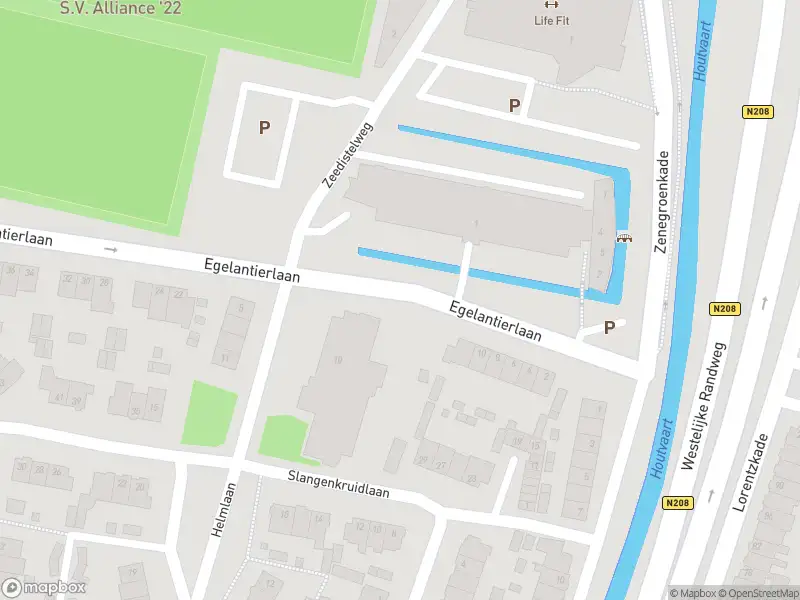 Ambulance met grote spoed naar de Egelantierlaan in Haarlem