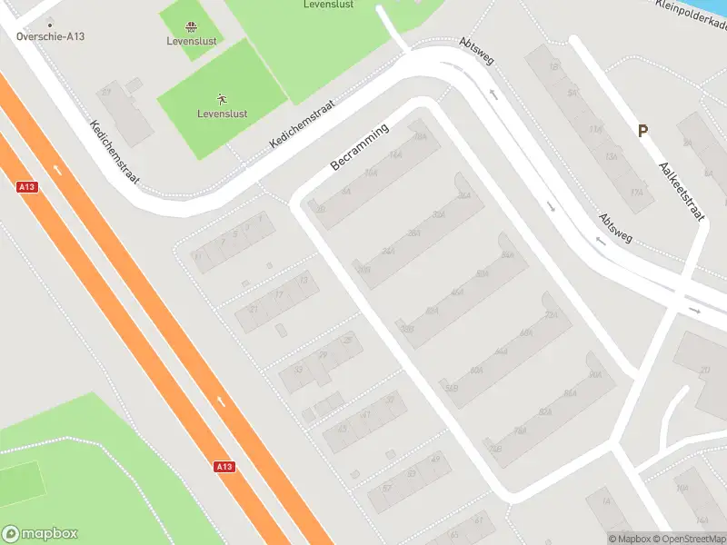 Ambulance met grote spoed naar de Becramming in Rotterdam