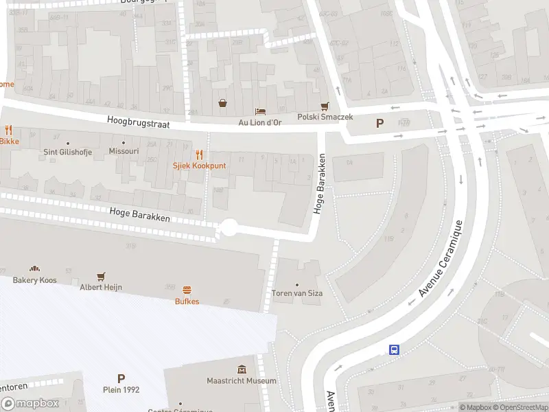 Politie naar de Avenue Ceramique in Maastricht vanwege aanrijding met letsel