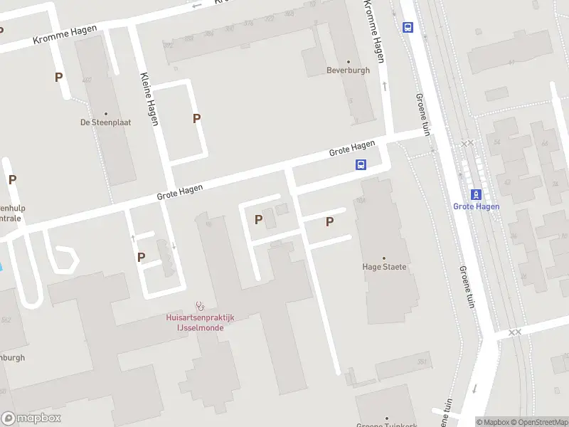 Ambulance met grote spoed naar de Grote Hagen in Rotterdam