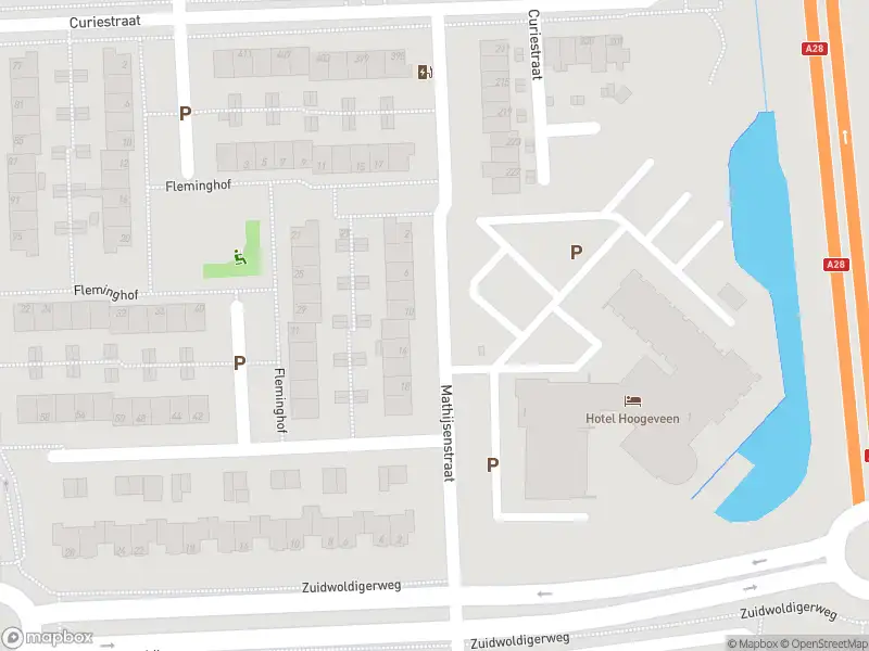 Brandweer met gepaste spoed naar de Mathijsenstraat in Hoogeveen