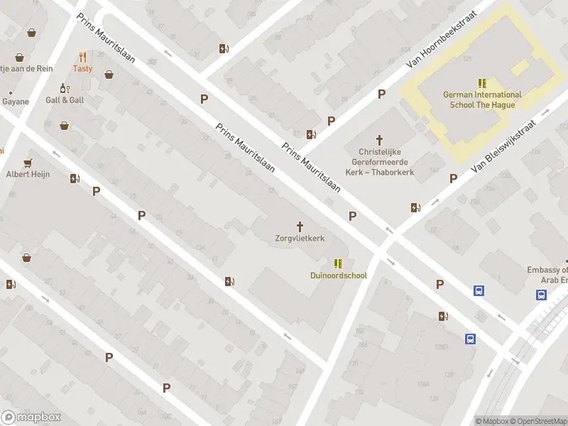 Ambulance met grote spoed naar de Antonie Duyckstraat in 's-Gravenhage