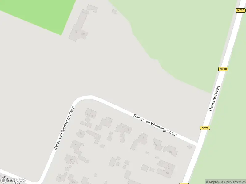 112 melding Brandweer met gepaste spoed naar de Baron van Wijnbergenlaan in Voorst vanwege stormschade