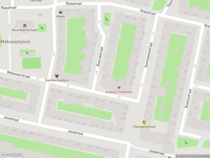 Brandweer met gepaste spoed naar de Niasstraat in Amsterdam