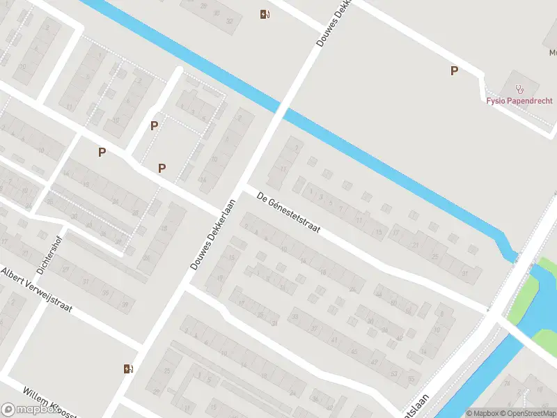 Ambulance met grote spoed naar de De Génestetstraat in Papendrecht