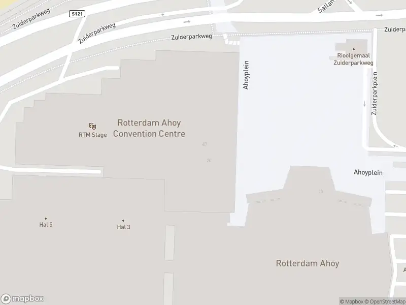 Besteld ambulance vervoer naar de Ahoyweg in Rotterdam