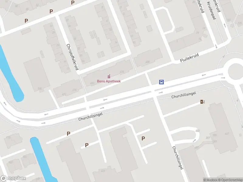 Ambulance met grote spoed naar de Churchillsingel in Vlaardingen