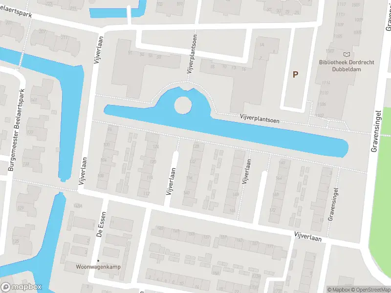 Ambulance naar de Vijverlaan in Dordrecht