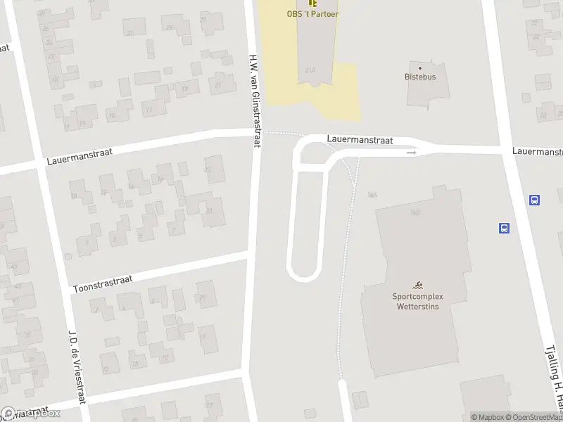 Brandweer met gepaste spoed naar de H.W. van Glinstrastraat in Burgum