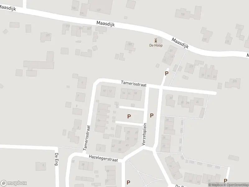 Brandweer met gepaste spoed naar de Tamerisstraat in Veen