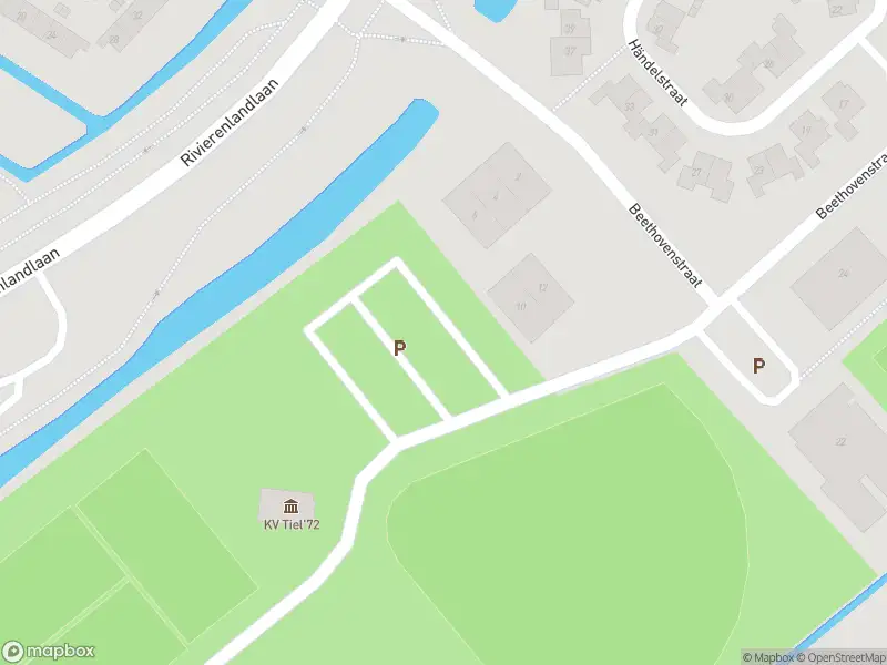 Brandweer met grote spoed naar de Beethovenstraat in Tiel vanwege gebouwbrand