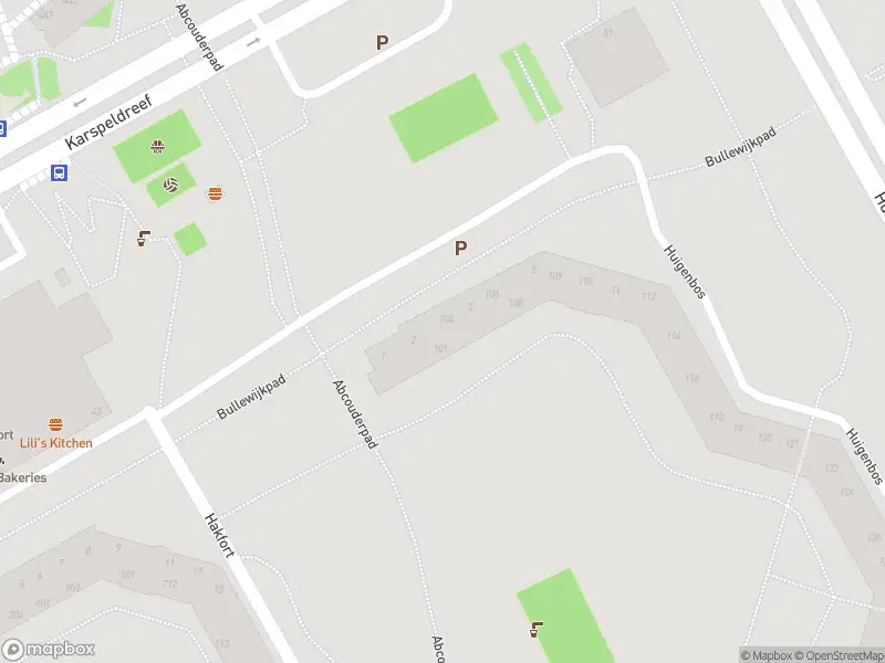 Ambulance met gepaste spoed naar de Huigenbos in Amsterdam