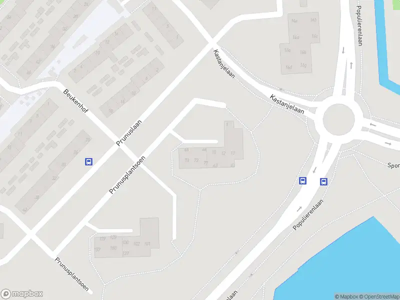 Ambulance met gepaste spoed naar de Prunusplantsoen in Ridderkerk