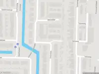 Ambulance met grote spoed naar de Concertweg in Barendrecht