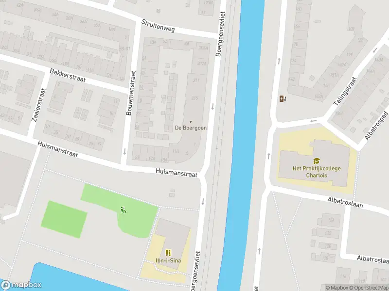 Ambulance met grote spoed naar de Huismanstraat in Rotterdam