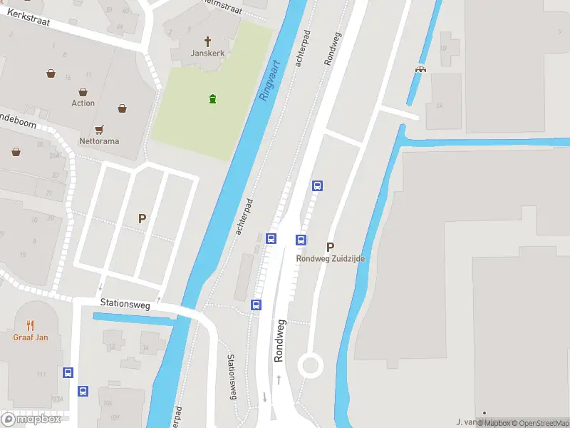 Brandweer met grote spoed naar de Kerkvaart in Mijdrecht