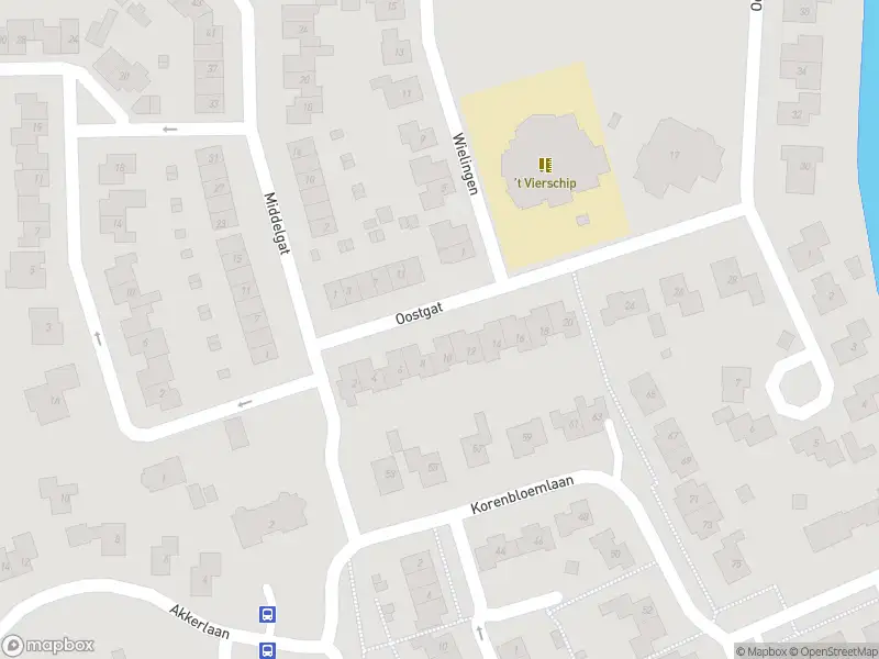 Brandweer met grote spoed naar de Oostgat in Arnemuiden vanwege gebouwbrand